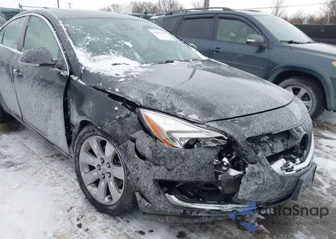 2016 Buick Regal Turbo Premium Ii из США, поврежденный, VIN 2G4GS5GX4G9107315